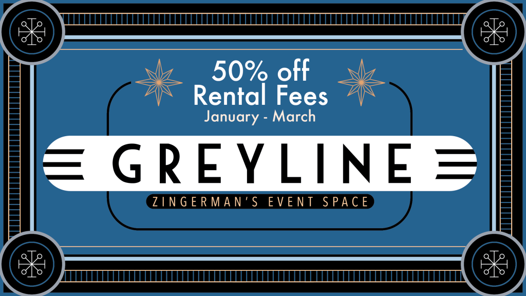 save 50 % off rental fee this winter at Greyline